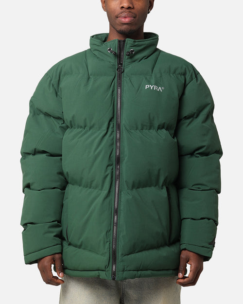 Pyra Padded Puffa Jacket Green