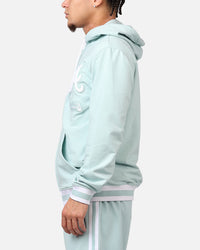 New Era Atlanta Braves 'Logo Select Mint' Full Zip Hoodie Mint/White