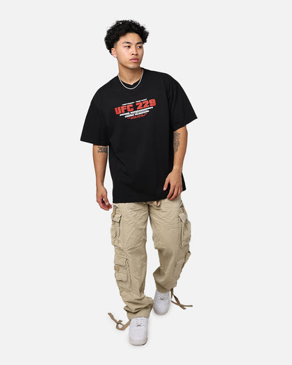 UFC By Goat Crew Khabib Nurmagomedov vs. Conor McGregor  229 Card T-Shirt Black