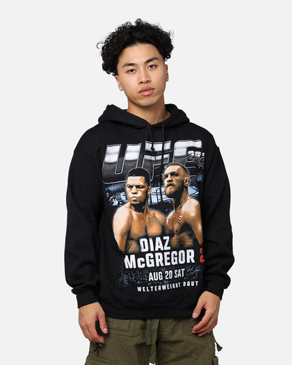 UFC By Goat Crew 202: Nate Diaz vs. Conor McGregor Hoodie Black