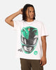 73Studio X Power Rangers Green Ranger Big Head Heavyweight T-Shirt White
