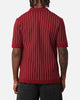 XXIII Nicholas Knit Button Up Shirt Deep Red