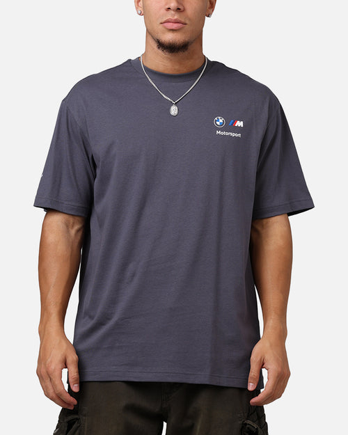 Puma X BMW MMS Stacked Logo T-Shirt Grey