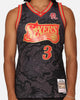 Mitchell & Ness Philadelphia 76ers Allen Iverson '97-98 Year of the Dragon Swingman Jersey Black/Red
