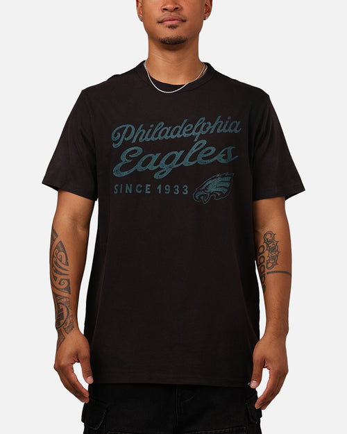 47 Brand Philadelphia Eagles Dusted T-Shirt Black