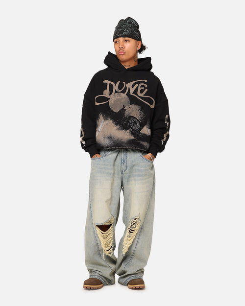 Goat Crew X Dune Heavyweight Hoodie Black