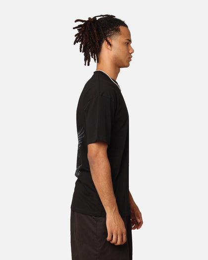 Saint Morta Doves Drop Shoulder T-Shirt Black