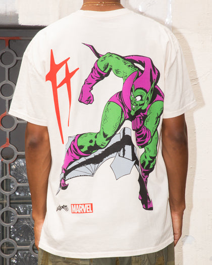 Marvel Spider-Man Green Goblin T-Shirt Off White