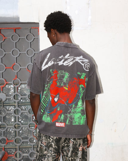 Marvel Spider-Man T-Shirt Charcoal