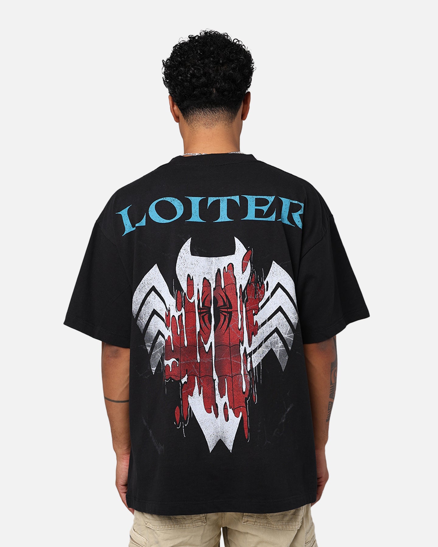 Marvel Spider-Man Symbiote T-Shirt Black | Culture Kings