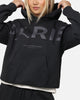 Jordan Women's Paris Saint-Germain Brooklyn Fleece Graphic Pullover Hoodie Off Noir