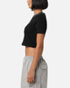 Jordan Women's Cropped Knit Top Black/White