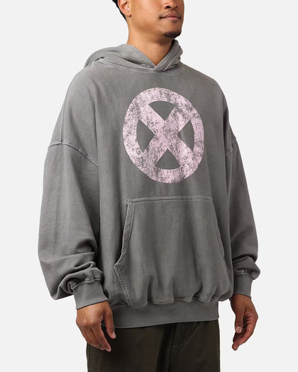 Marvel X-Men The X-Men Premium Hoodie Washed Charcoal