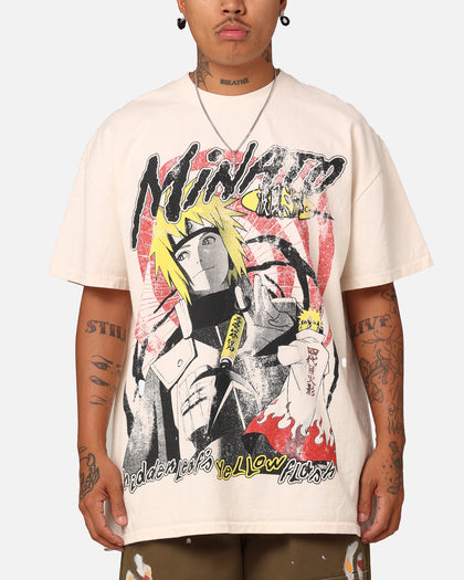 Goat Crew X Naruto Minato Namikaze Heavyweight T-Shirt Off White