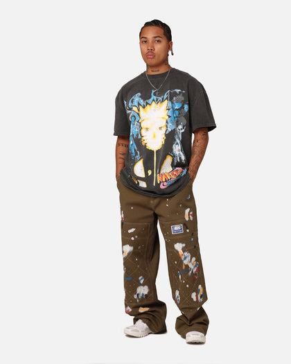 Goat Crew X Naruto Naruto Shippuden Heavyweight T-Shirt Black Wash