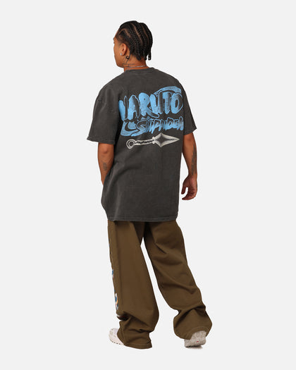 Goat Crew X Naruto Naruto Shippuden Heavyweight T-Shirt Black Wash