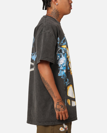 Goat Crew X Naruto Naruto Shippuden Heavyweight T-Shirt Black Wash