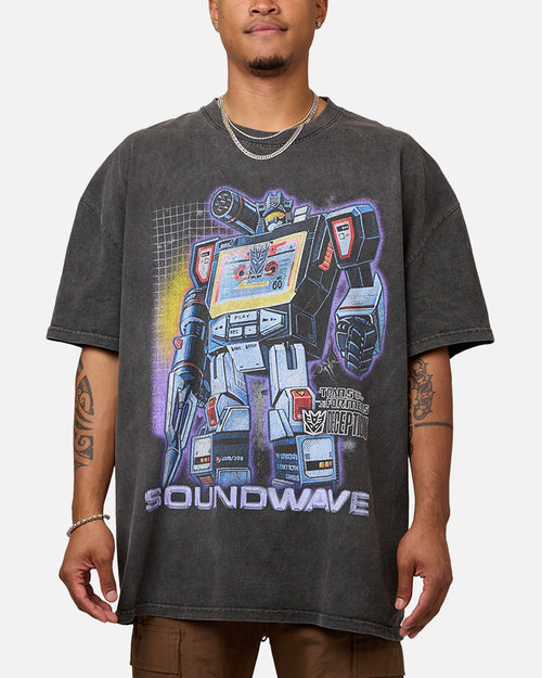 Goat Crew X Transformers Soundwave T-Shirt Black Wash