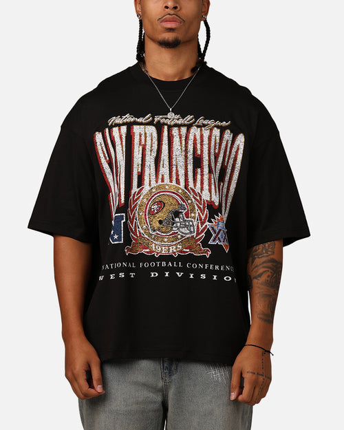 New Era San Francisco 49ers Oversized Essentials T-Shirt Black
