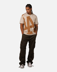 New Era Los Angeles Dodgers Colour Pack T-Shirt Light Beige