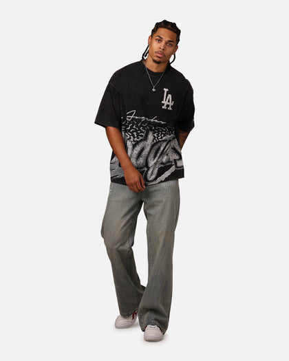 New Era Los Angeles Dodgers Sport Class T-Shirt Washed Black