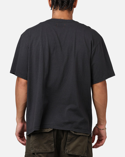 Diet Starts Monday World On Fire T-Shirt Washed Black