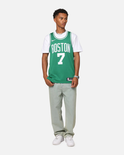 Nike Jaylen Brown Boston Celtics #7 Icon Edition 2022/23 Nike Dri-Fit NBA Swingman Jersey Clover