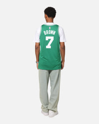 Nike Jaylen Brown Boston Celtics #7 Icon Edition 2022/23 Nike Dri-Fit NBA Swingman Jersey Clover