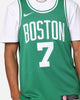 Nike Jaylen Brown Boston Celtics #7 Icon Edition 2022/23 Nike Dri-Fit NBA Swingman Jersey Clover