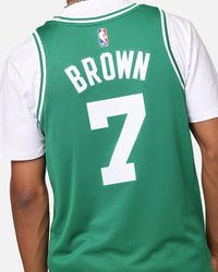 Nike Jaylen Brown Boston Celtics #7 Icon Edition 2022/23 Nike Dri-Fit NBA Swingman Jersey Clover