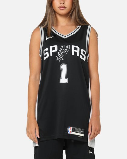 Nike Victor Wembanyama San Antonio Spurs #1 Icon Edition 2022/23 Nike Dri-Fit NBA Swingman Jersey Black