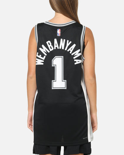 Nike Victor Wembanyama San Antonio Spurs #1 Icon Edition 2022/23 Nike Dri-Fit NBA Swingman Jersey Black