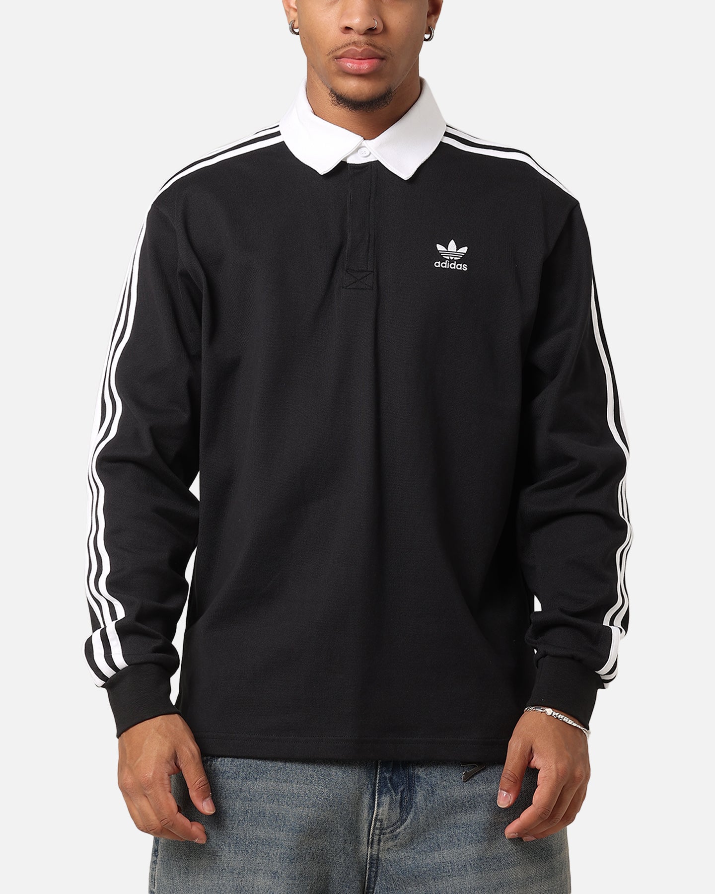 Adidas Rugby Polo Shirt Black | Culture Kings