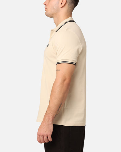 Fred Perry Back Graphic Polo Shirt Oatmeal