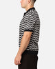 Fred Perry Jacquard Knitted Shirt Black