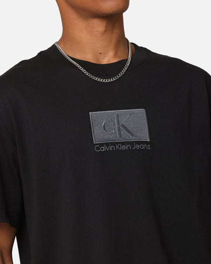 Calvin Klein Embroidery Patch T-Shirt Black