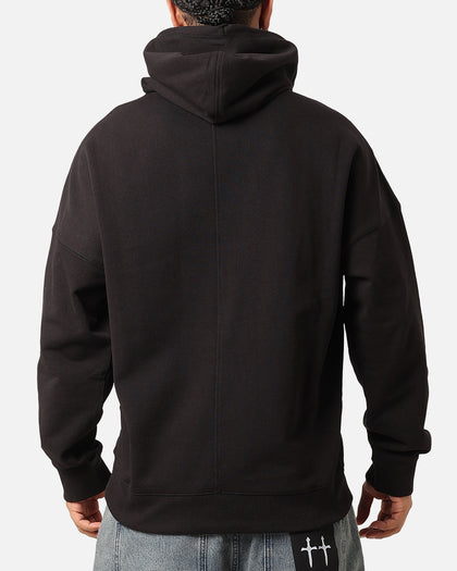 Calvin Klein Premium Monologo Hoodie Black