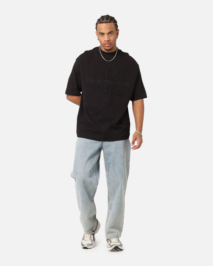 Calvin Klein Premium Monologo T-Shirt Black