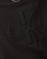 Calvin Klein Premium Monologo T-Shirt Black