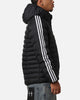 Adidas Padded Hooded Jacket Black/White