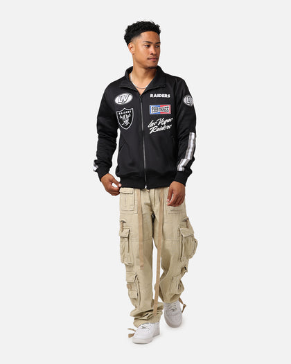 Pro Standard Las Vegas Raiders Fast Lane Track Jacket Black