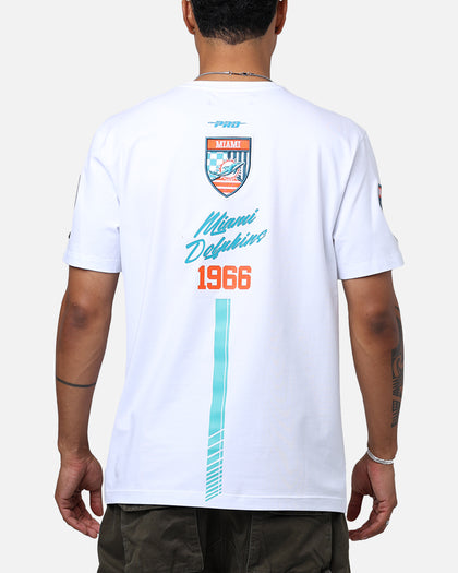 Pro Standard Miami Dolphins Fast Lane SJ T-Shirt White