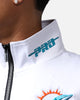 Pro Standard Miami Dolphins Fast Lane Track Jacket White