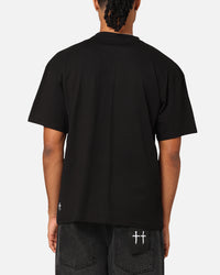 Saint Morta Rave Drop Shoulder T-Shirt Black