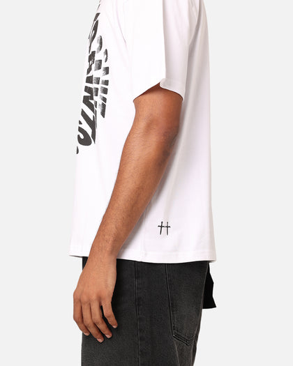 Saint Morta Rave Drop Shoulder T-Shirt White