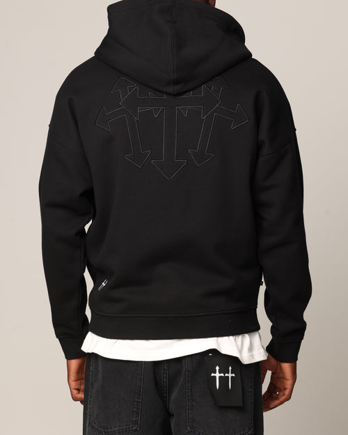 Saint Morta Sorrows Zip Hoodie Black