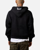 Loiter Rave Rhinestone Hoodie Black