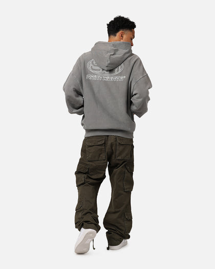 Saint Morta Rage Motors Premium Hoodie Washed Charcoal