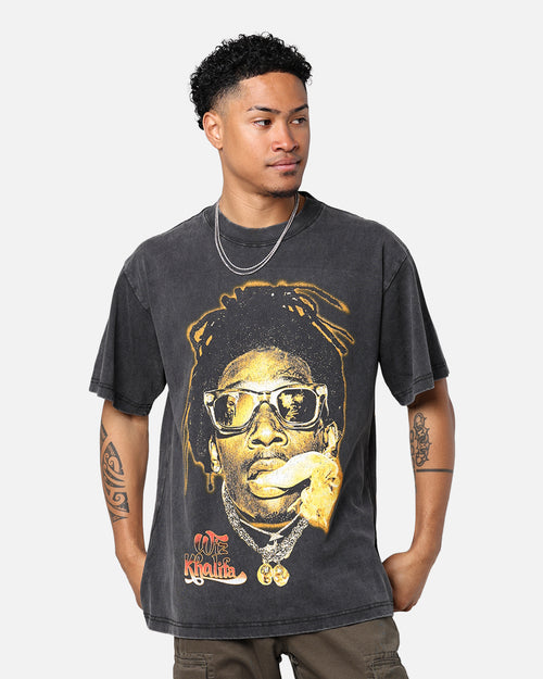ID Supply Wiz Khalifa Smoke T-Shirt Washed Black