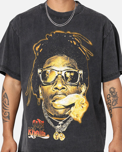 ID Supply Wiz Khalifa Smoke T-Shirt Washed Black